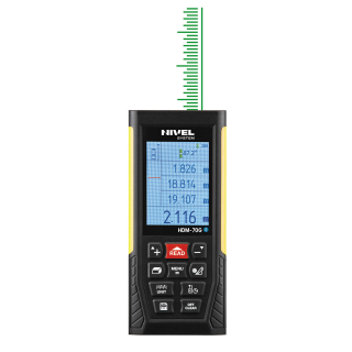 Dalmierz laserowy Nivel System HDM-70G - z zieloną wiązką, bluetooth